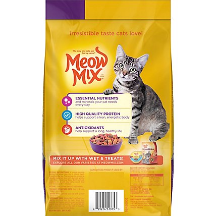 Meow Mix Cat Food Dry Original Choice - 3.15 Lb - Image 5