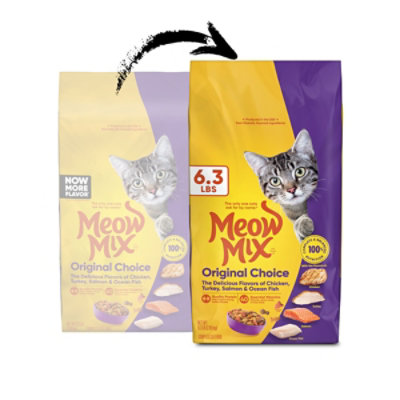Meow Mix Cat Food Dry Original Choice - 6.3 Lb - Image 4