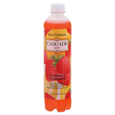 Cascade Ice Sparkling Water Strawberry Lemonade - 17.2 Fl. Oz. - Image 3