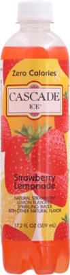 Cascade Ice Sparkling Water Strawberry Lemonade - 17.2 Fl. Oz. - Image 2