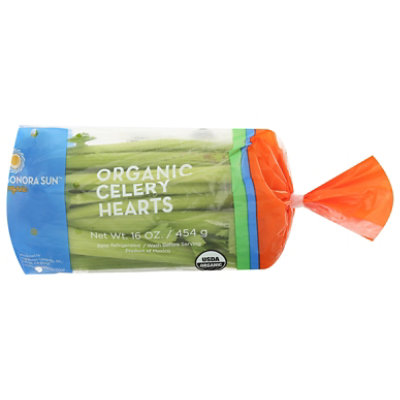 Organic Celery Hearts Prepackaged - 2 Count