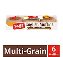 Bays Multi-Grain English Muffins 6 Count - 12 Oz