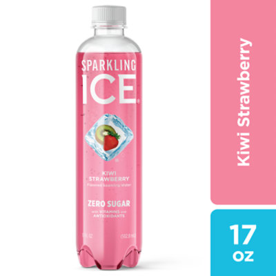 Sparkling Ice Kiwi Strawberry Sparkling Water 17 fl. oz. Bottle - Image 1