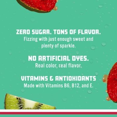 Sparkling Ice Kiwi Strawberry Sparkling Water 17 fl. oz. Bottle - Image 7