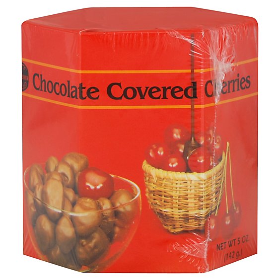 Oppenheimer Chocolate Covered Cherries - 5 Oz