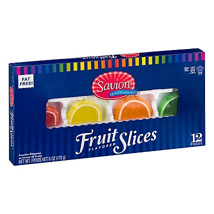 Savion Fruit Slices - 6Oz - Image 1