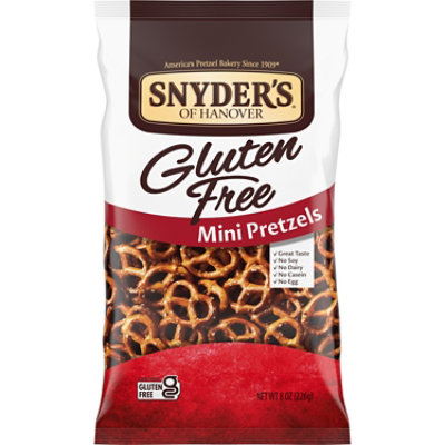 Snyder's of Hanover Gluten Free Mini Pretzels - 8 Oz