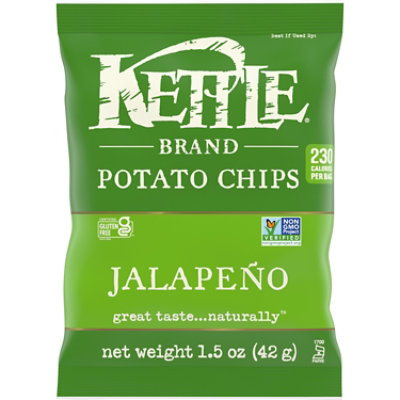 Kettle Brand Jalapeno Kettle Potato Chips - 1.5 Oz - Image 1