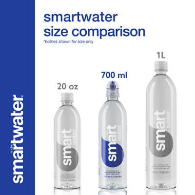 smartwater Water Vapor Distilled - 23.7 Fl. Oz. - Image 4