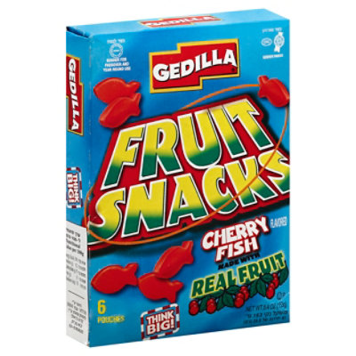 Gedilla Fruit Snacks Cherry Fish - 5.4 Oz - Image 1