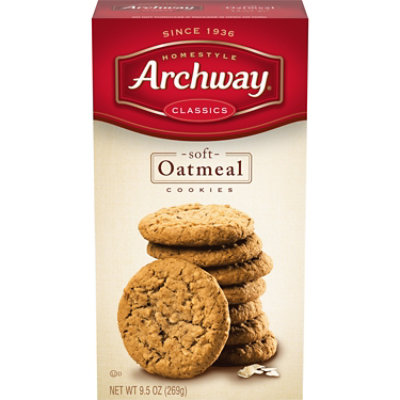 Archway Homestyle Classics Cookies Soft Oatmeal - 9.5 Oz - Jewel-Osco