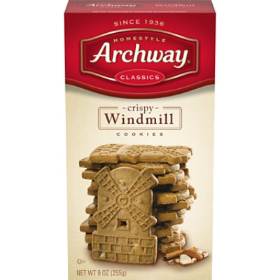 Archway Homestyle Classics Cookies Crispy Windmill - 9 Oz ...