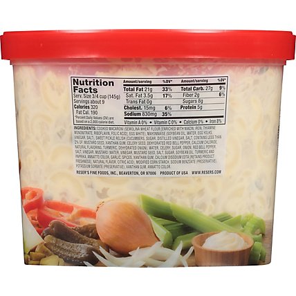 Resers Macaroni Salad - 48 Oz - Image 6