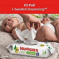 Huggies Natural Care Sensitive Baby Wipes Unscented 1 Refill Pack (184 Wipes Total) - 184 Count - Image 6