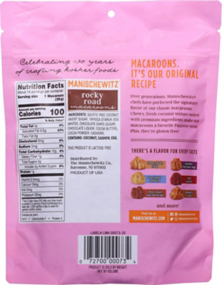 Manischewitz Rocky Road Macaroons - 10 Oz - Image 6