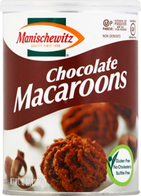 Manischewitz Chocolate Macaroons - 10 Oz - Image 2