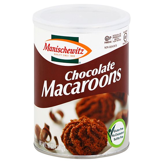 Manischewitz Chocolate Macaroons - 10 Oz