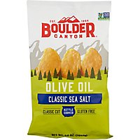 Boulder Canyon Potato Chips Kettle Cooked Olive Oil Sea Salt - 6.5 Oz - Image 2