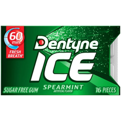Dentyne Ice Gum Sugar Free Spearmint - 16 Count - Image 1