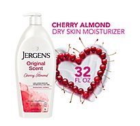 Jergens Moisturizer Original Scent Cherry Almond - 32 Fl. Oz.
