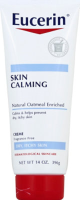 Eucerin Moisturizing Cream Daily Skin Calming - 14 Oz - Image 2