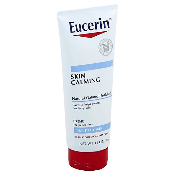 Eucerin Moisturizing Cream Daily Skin Calming - 14 Oz