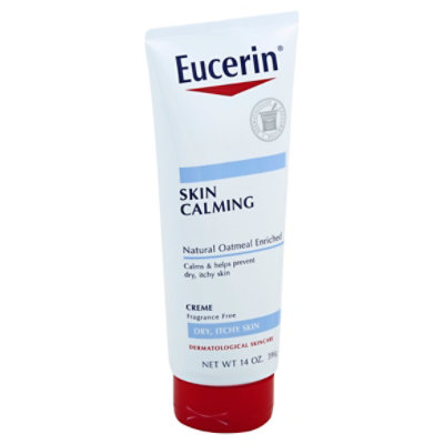 Eucerin Moisturizing Cream Daily Skin Calming - 14 Oz - Tom Thumb