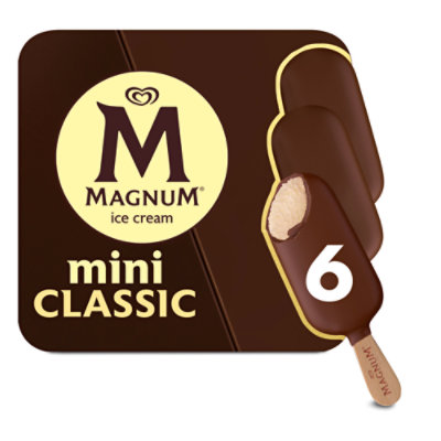 Magnum Ice Cream Bars Mini Classic - 11.1 Fl. Oz.