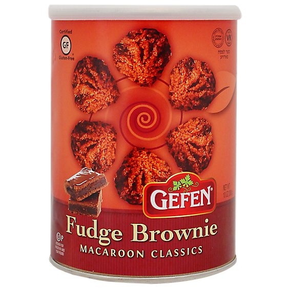 Gefen Chocolate Nut Brownie Passover Macaroon - 10 Oz
