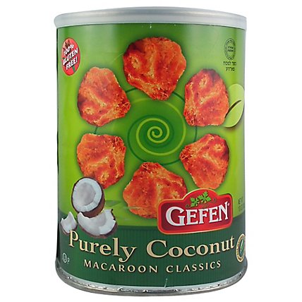 Gefen Coconut Passover Macaroons - 10 Oz - Image 1