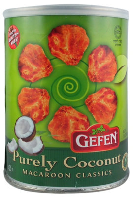 Gefen Coconut Passover Macaroons - 10 Oz - Image 1