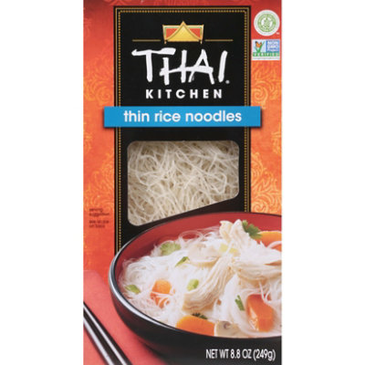 Thai Kitchen Noodles Thin Rice Gluten Free - 8.8 Oz