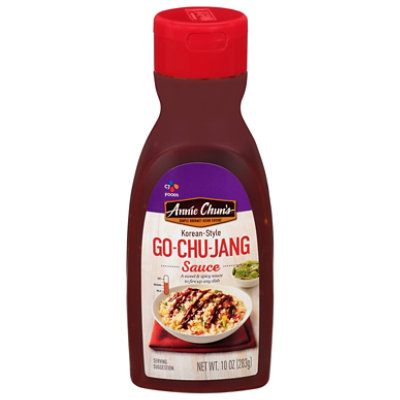 Annie Chuns Korean Sweet & Spicy Sauce Go Chu Jang All Natual - 10 Oz