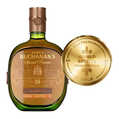 Buchanan's Special Reserve Aged 18 Years Blended Scotch Whisky - 750 Ml - Image 5