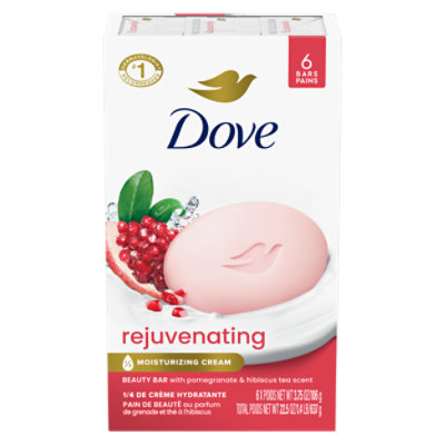 Dove Go Fresh Beauty Bar Revive Pomegranate and Lemon Verbena - 6-4 Oz - Image 3