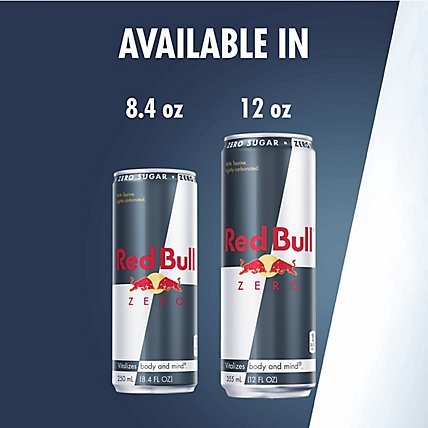 Red Bull Energy Drink Zero - 12 Fl. Oz. - Image 4