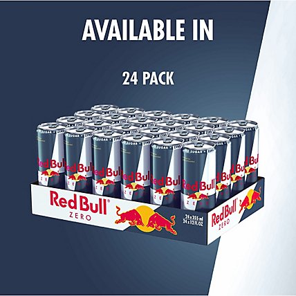 Red Bull Energy Drink Zero - 12 Fl. Oz. - Image 5