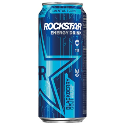 Rockstar Energy Drink Blackberry Goji Can - 16 FL OZ