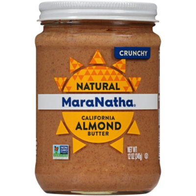 MaraNatha Almond Butter Crunchy - 12 Oz - Image 2