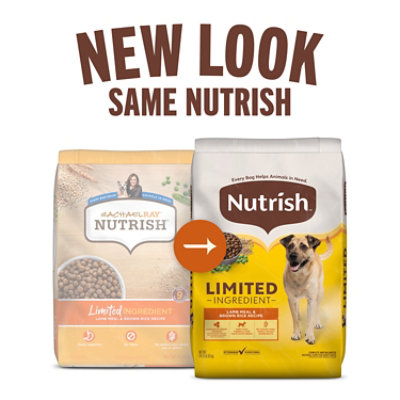 Rachael Ray Nutrish Just Food for Dogs Adult Natural Lamb Meal