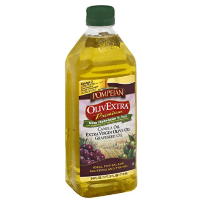 Pompeian OlivExtra Mediterranean Blend Premium Canola Oil Olive Oil