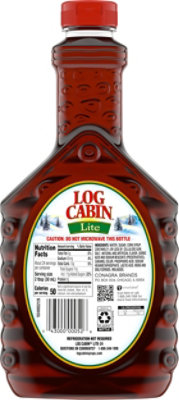 Log Cabin Lite Pancake Syrup - 24 Fl Oz - Image 6