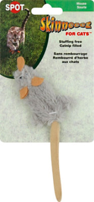 SPOT Cat Toy Skinneeez Catnip Mouse Card Each carrsqc