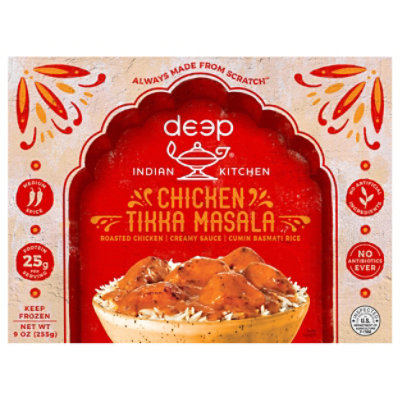 Deep Indian Kitchen Chicken Tikka Masala with Cumin Rice - 9 Oz - Image 3