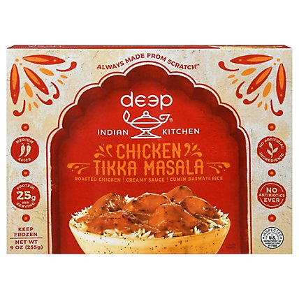 Deep Indian Kitchen Chicken Tikka Masala with Cumin Rice - 9 Oz - Image 2
