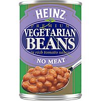 Heinz Premium Vegetarian Beans in Rich Tomato Sauce with No Meat In Can - 16 Oz - Image 1