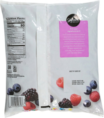 Signature SELECT Triple Berry Blend - 48 Oz - Image 5
