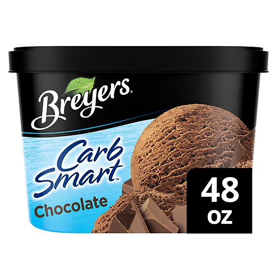 Breyers CarbSmart Chocolate Frozen Dairy Dessert - 48 Oz