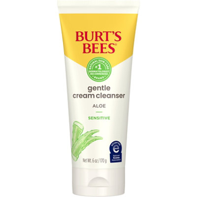 Burt's Bees Sensitive Solutions Gentle Cream Cleanser With Aloe - 6 Fl. Oz. - Image 1