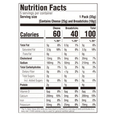 The Laughing Cow Creamy Cheese Dipper & Classic Breadsticks - 5-1.23 Oz. - Image 4